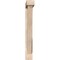 Ekena Millwork Traditional Block Smooth Bracket w/ Offset Brace, Douglas Fir, 5 1/2"W x 36"D x 44"H BKT0604X36X44TRA05SDF - alternate 2